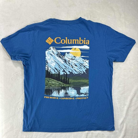 Columbia Preserve Conserve Protect Graphic T-Shirt – Men’s size - L - Picture 2 of 10